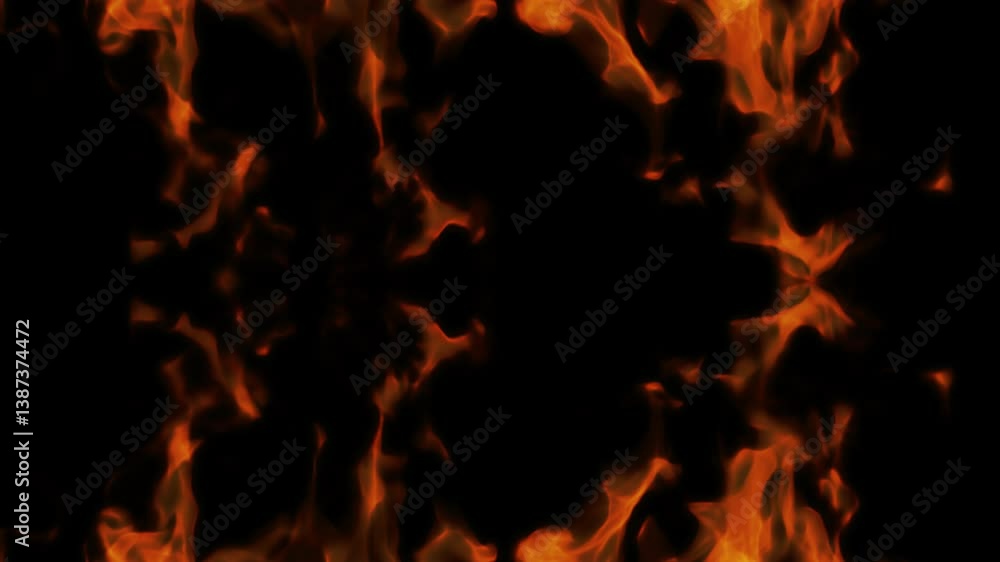 Fire flame frames and element overlay motion graphics with transparent background Fire flame frames and element overlay motion graphics with transparent background
