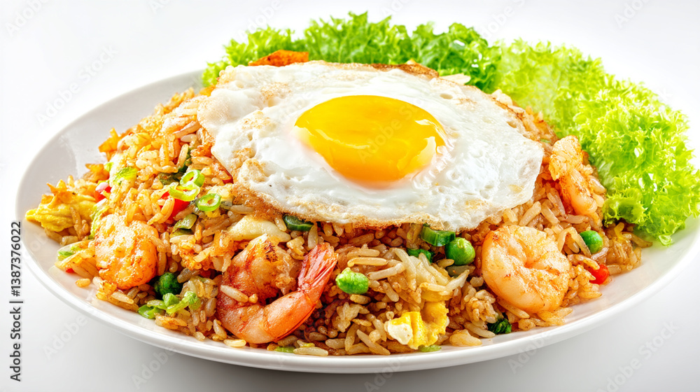 美味しそうなナシゴレン、インドネシア料理 美味しそうなナシゴレン、インドネシア料理