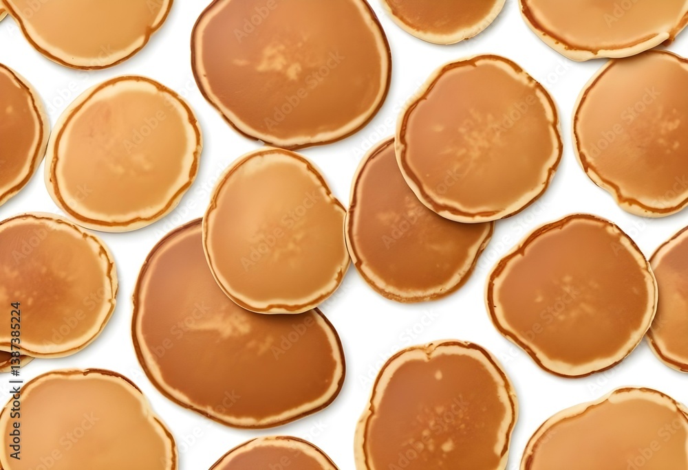 pancakes isolated on a white background pancakes isolated on a white background