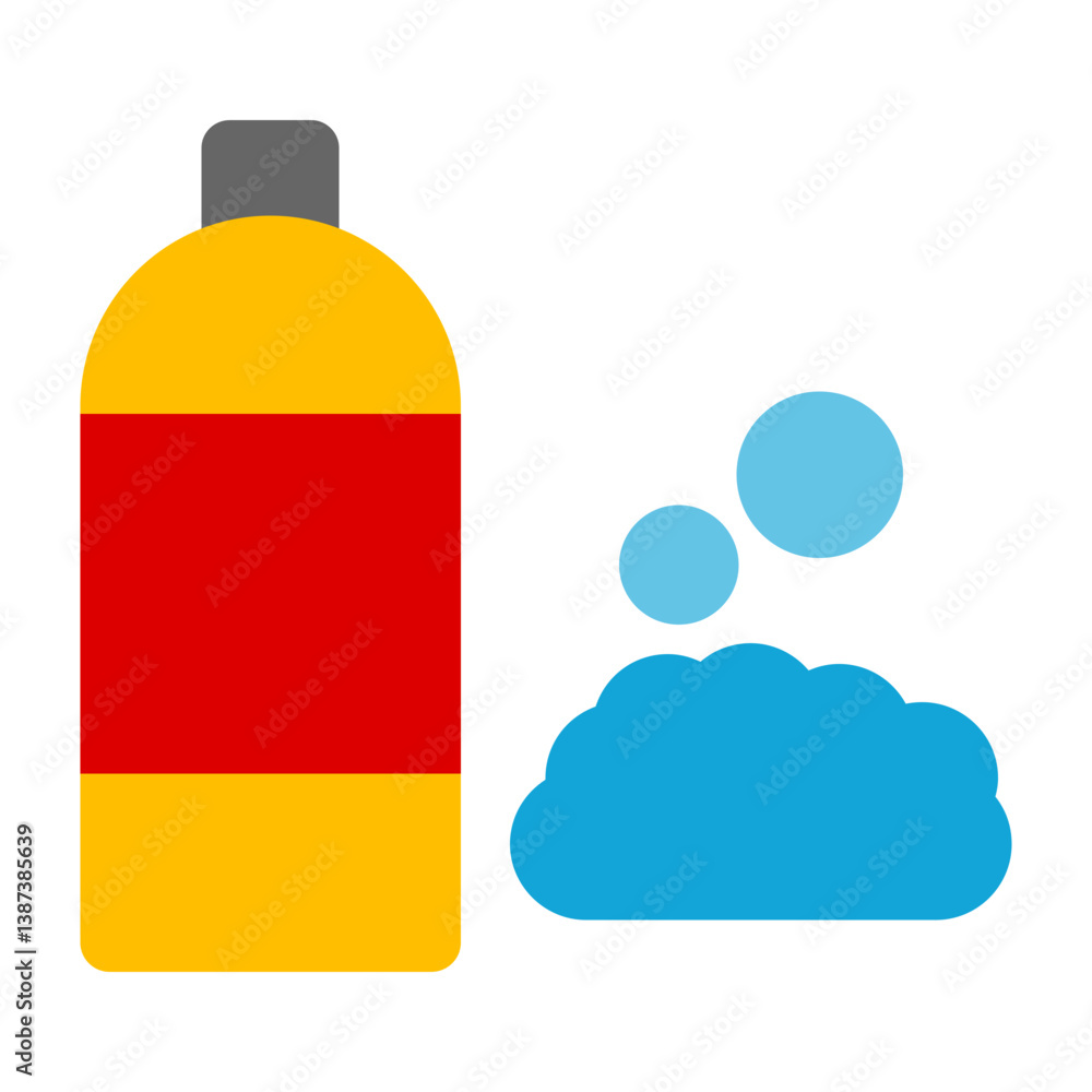 Fototapeta premium Foam Icon