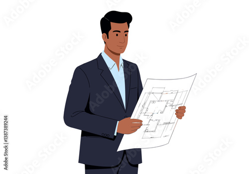 Construction workers discussing plans at a project site - строительные рабочие обсуждают планы на строительном объекте  