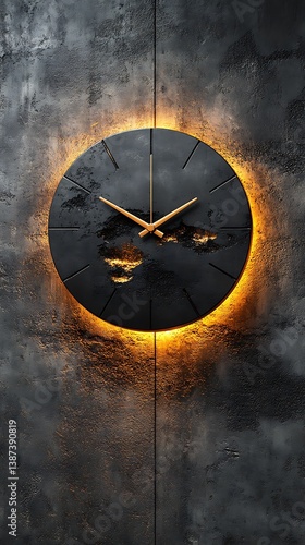 Wallpaper Mural Luxury home clock interior high resolution picture Torontodigital.ca