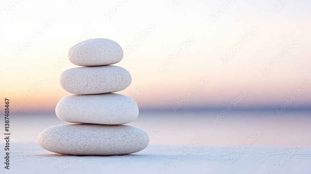 Balanced Stones Serenity Minimalist Style High-resolution Soft Lighting Frontal Close-up View Textured Natural Surfaces Achieving Balance Peaceful Seascape Soft Pastel Tones Wellness Website Imagery Balanced Stones Serenity Minimalist Style High-resolution Soft Lighting Frontal Close-up View Textured Natural Surfaces Achieving Balance Peaceful Seascape Soft Pastel Tones Wellness Website Imagery