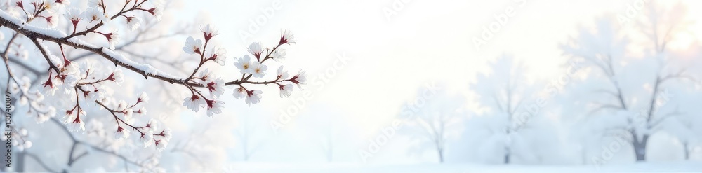 Isolated aspen branches with a delicate and airy texture on white background, snowy, isolation, winter Isolated aspen branches with a delicate and airy texture on white background, snowy, isolation, winter