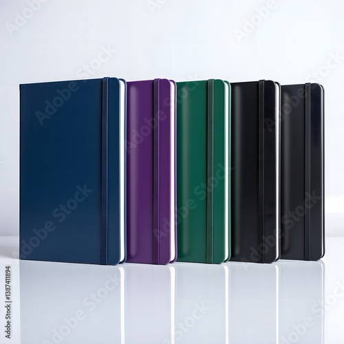 Wallpaper Mural Creative combination of colorful notebooks Torontodigital.ca