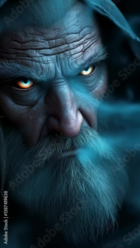 Eyes of the Ancient Mage: The Gaze That Burns Through Time