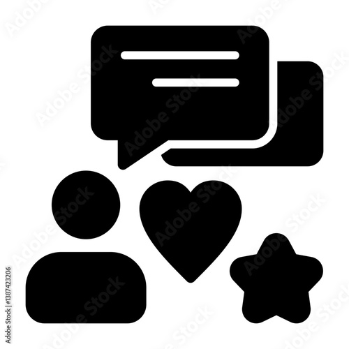 Social Media Solid Icon