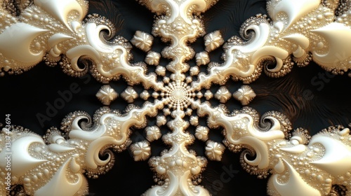 Intricate fractal pattern w...