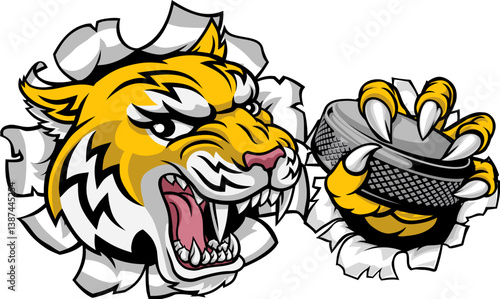 A wildcat or bobcat lynx bobcats wildcats sports team ice hockey mascot
