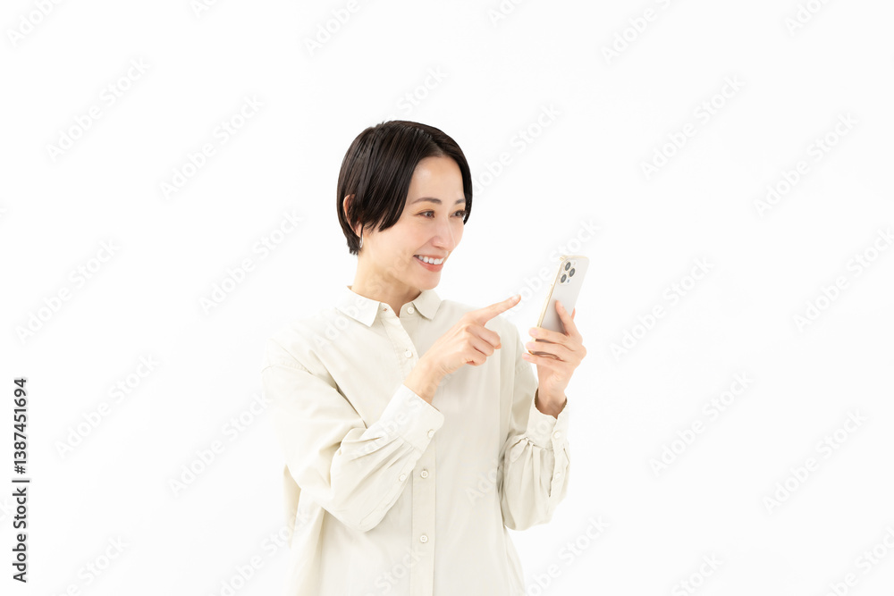 女性 スマートフォン スマホ 女性 スマートフォン スマホ