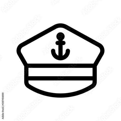 Skipper Hat Icon