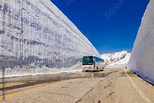 富山県　雪の大谷ウォーク
