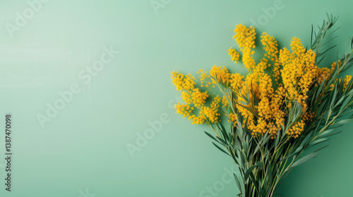 Fototapeta Naklejka Na Ścianę i Meble -  boquet of yellow flowers
