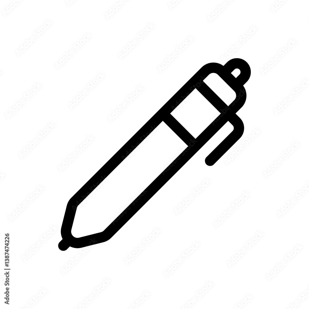 Ballpoint Pen Icon Ballpoint Pen Icon