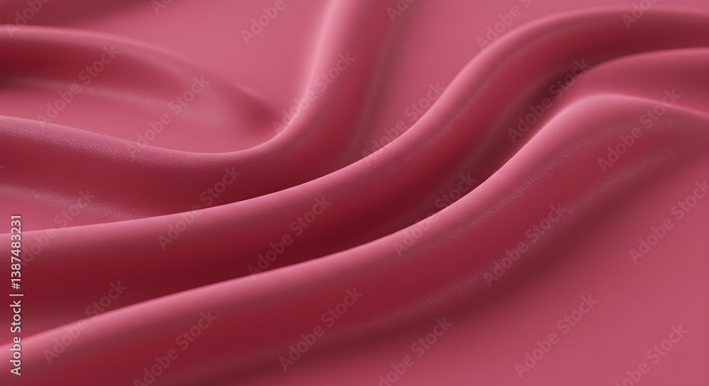 Obraz premium Luxurious Rose Pink Fabric