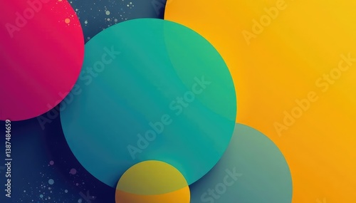 Geometric lines and shapes, bold color block design, contemporary, repeat