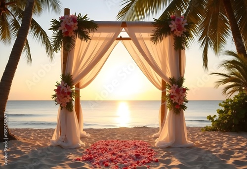 Dreamy Beach Wedding Altar Ideas for a Perfect Seaside Ceremony