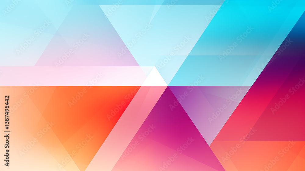 Arrière-plan et fond de coloré. Bleu, rouge, orange, jaune... Formes géométriques en mouvement. Dégradé, couleurs vives. Espace vide pour conception et création graphique Arrière-plan et fond de coloré. Bleu, rouge, orange, jaune... Formes géométriques en mouvement. Dégradé, couleurs vives. Espace vide pour conception et création graphique