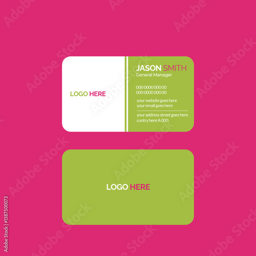 Modern And Simple Business Card Design