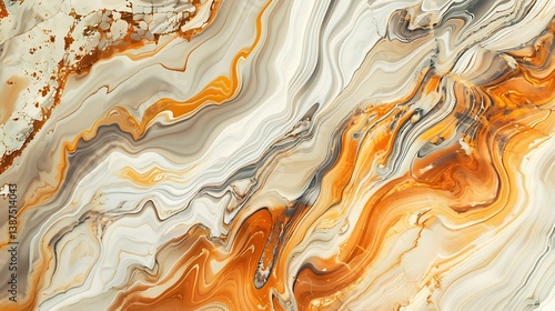 melted chocolate on a white background