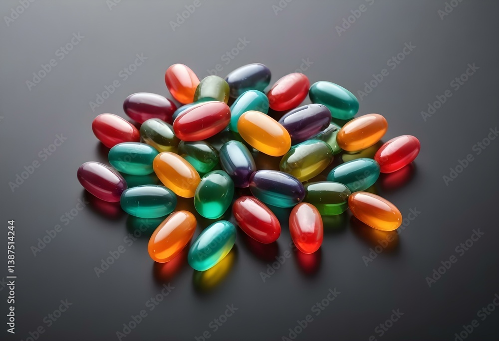 washing gel capsule isolated on white background washing gel capsule isolated on white background