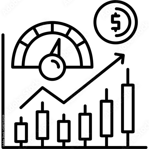 Economic Indicators Icon