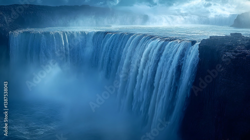 Nature's Majestic Symphony: The Awe-inspiring Waterfall That Transcends Time