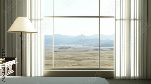 Feature a serene study nook with an open window, allowing natural breezes to flow through and inspire fresh ideas.