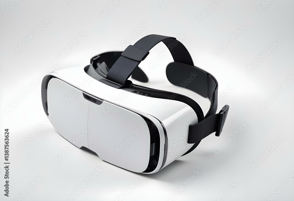 Virtual reality glasses isolated on white background Virtual reality glasses isolated on white background