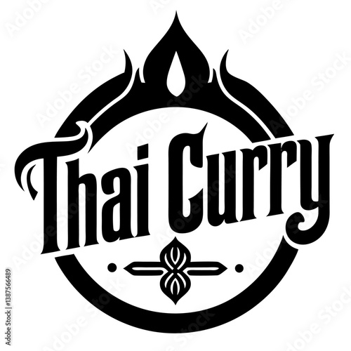 thai curry logo
