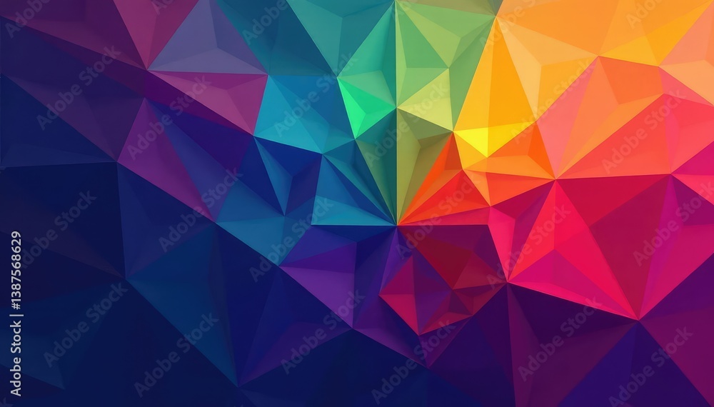 Abstract geometric shapes, vibrant color palette, geometric, wallpaper Abstract geometric shapes, vibrant color palette, geometric, wallpaper