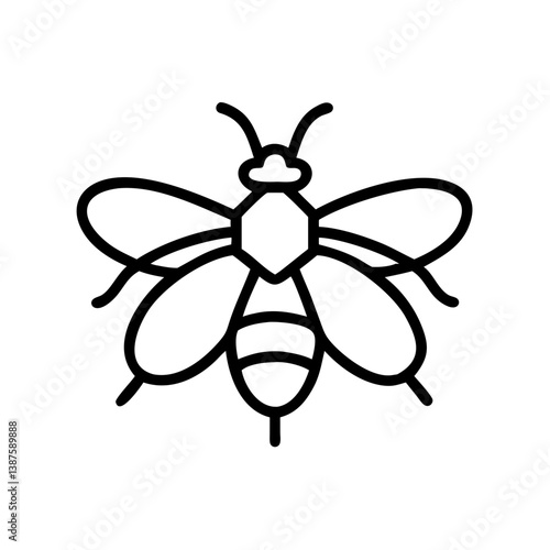 Bee Animal outline Icons