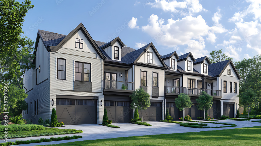 Depiction of real estate investing with a focus on rental properties (2) Depiction of real estate investing with a focus on rental properties (2)