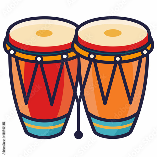 drum, music, percussion, instrument, djembe, isolated, bongo, musical, drums, wood, sound, traditional, ethnic, culture, beat, leather, art, conga, rhythm, white, wooden, play, instruments, skin, equi