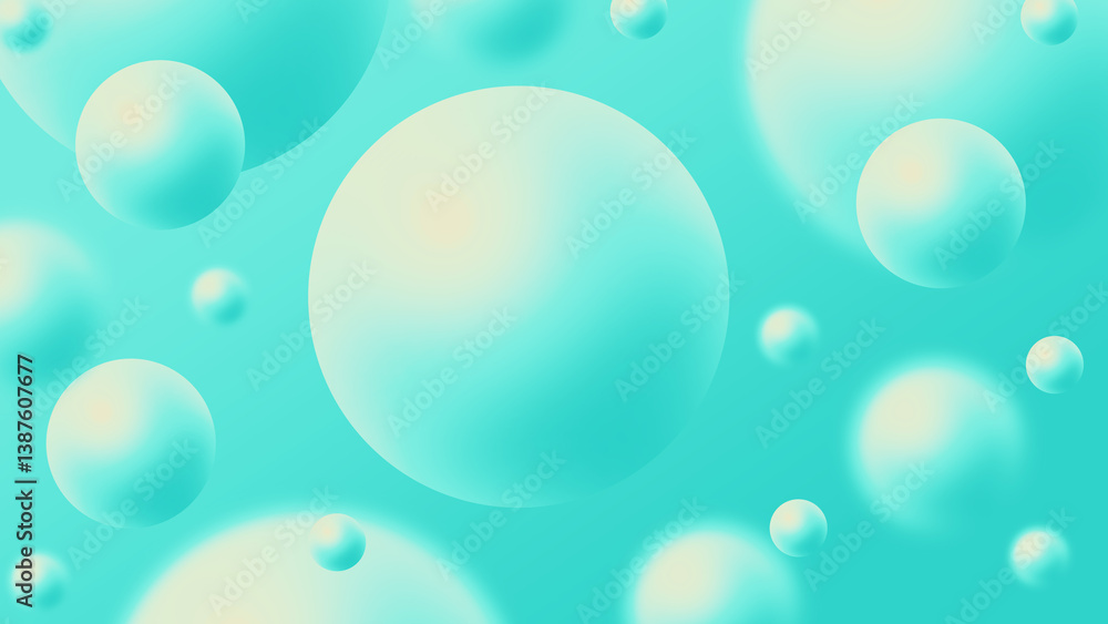 Water drops on gradient background bubble color concept graphic for illustration Water drops on gradient background bubble color concept graphic for illustration