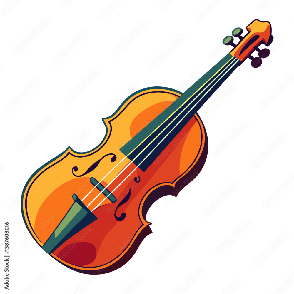 Fototapeta premium violin and bow
