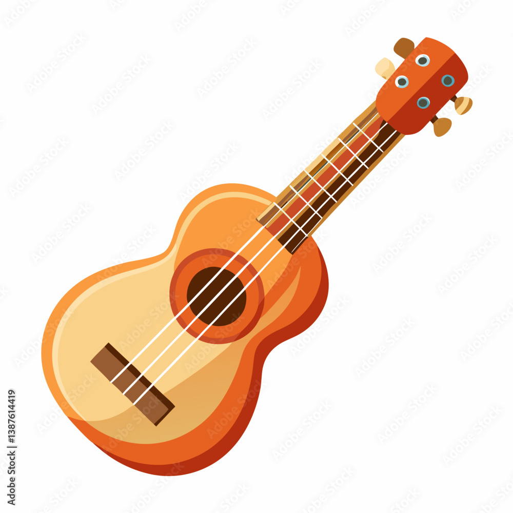 Fototapeta premium acoustic guitar vector