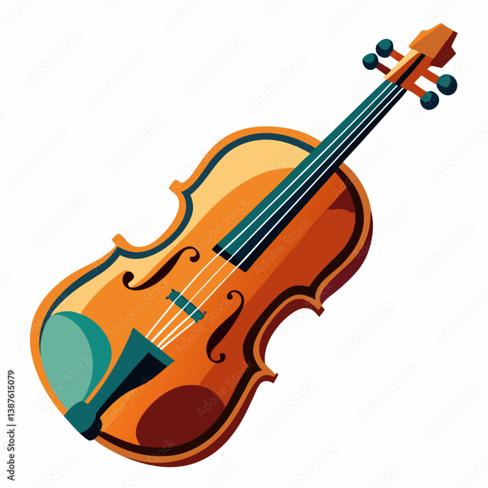 Fototapeta premium violin and bow