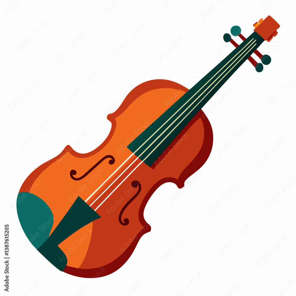 Fototapeta premium violin and bow