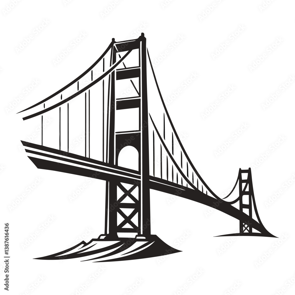 Fototapeta premium golden gate bridge in san francisco