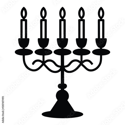 candlestick with candles