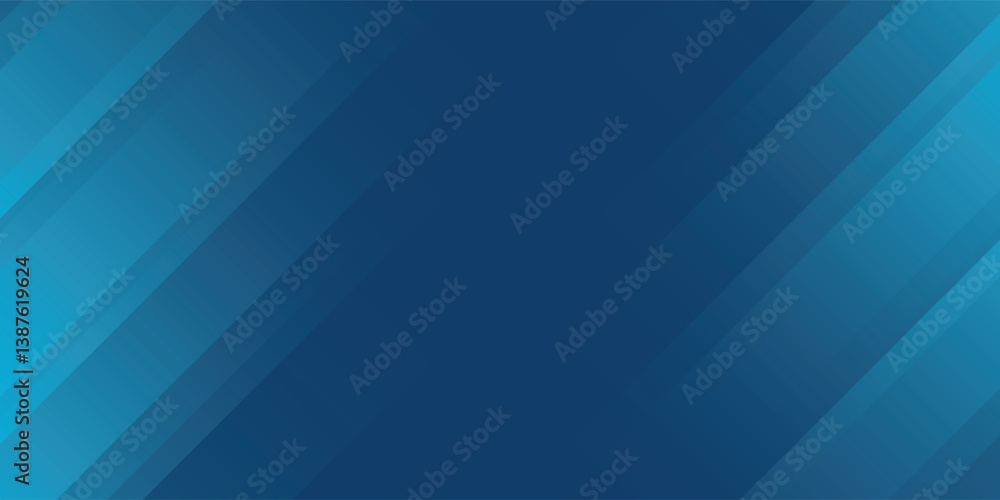 Obraz premium Abstract blue background in modern concept with copy space. Template design for cover, business presentation, web banner and packaging. Dark blue abstract background tech art. Vector illustration