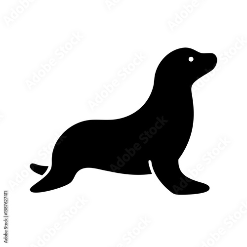 sea lion vector illustration