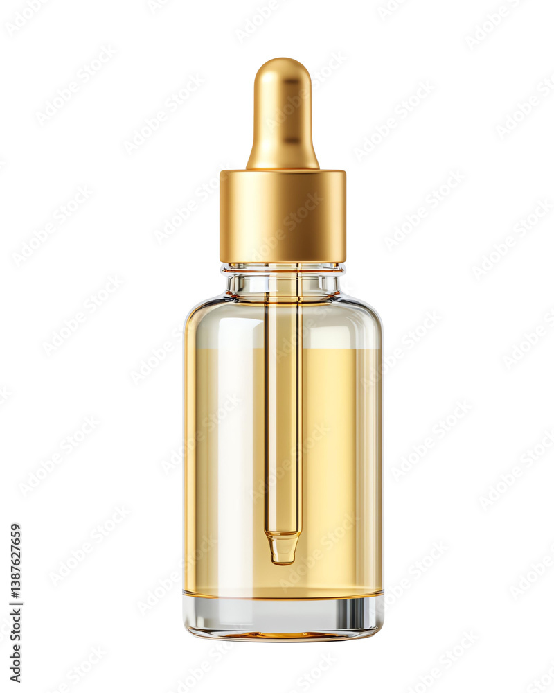 Isolated trasparent Png Elegant oil dropper bottle for skincare routine. Isolated trasparent Png Elegant oil dropper bottle for skincare routine.