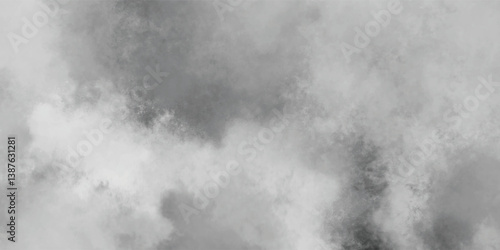 Cloudy Sky with Muted Fog Textures for Concept Art, Video Games, or Poster Backgrounds

