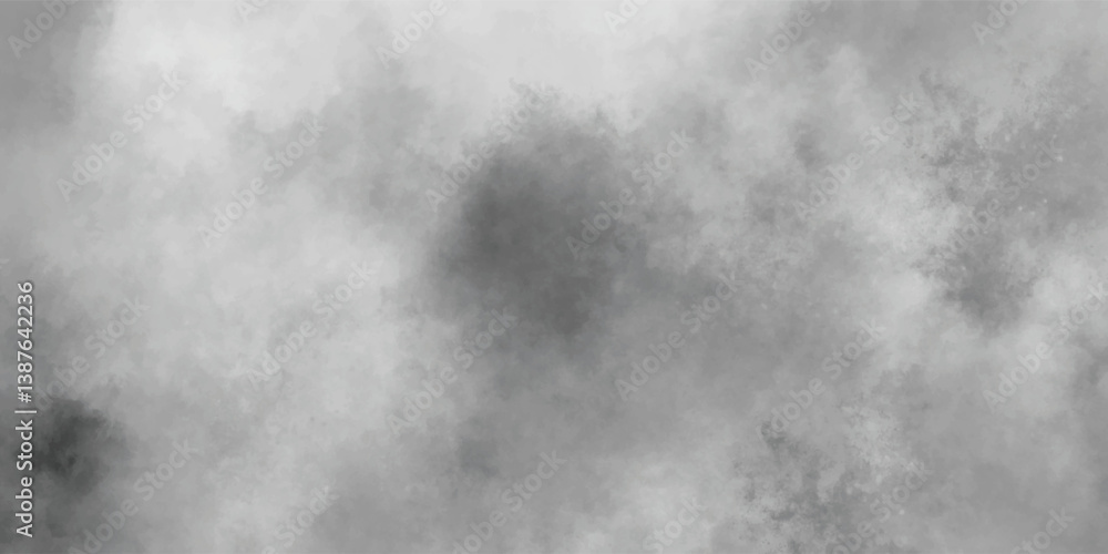 Fototapeta premium Cloud Smoke Overlay with Gentle Gray Transitions and Textural Details for Creative Designers and Digital Artists