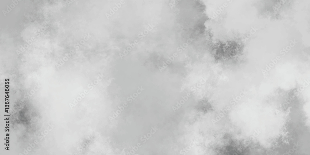 Fototapeta premium Stylized Artistic Cloud Pattern in a Muted Grayscale Color Palette for Use in Editorial Layouts and Packaging