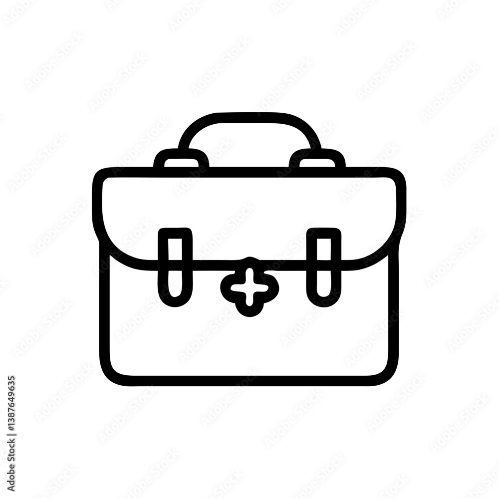 Icon of a doctorchest / first aid kit Icon of a doctorchest / first aid kit