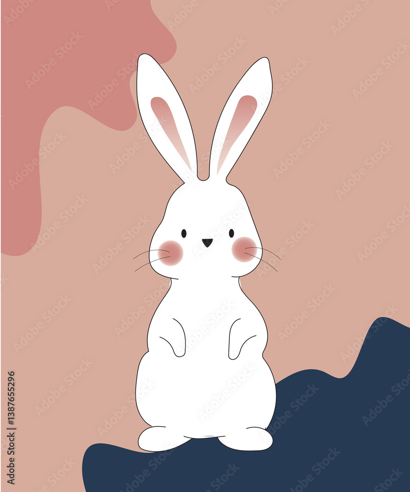 Obraz premium cute bunny