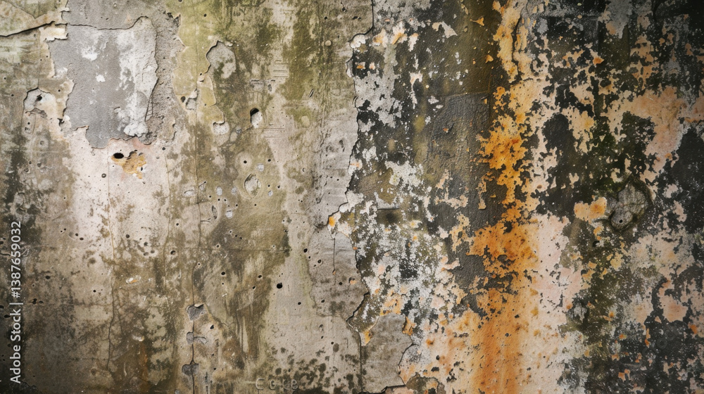 Fototapeta premium mold on a wall